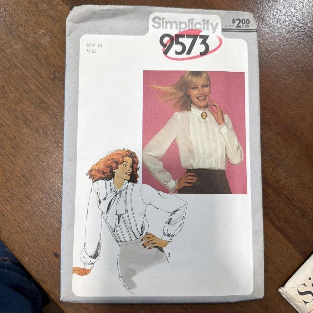 9- Vintage Mostly '60's Simplicity Women's Sewing Pattern Size 16